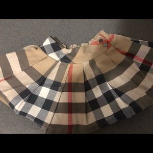 Burberry little girl Authentic skirt!